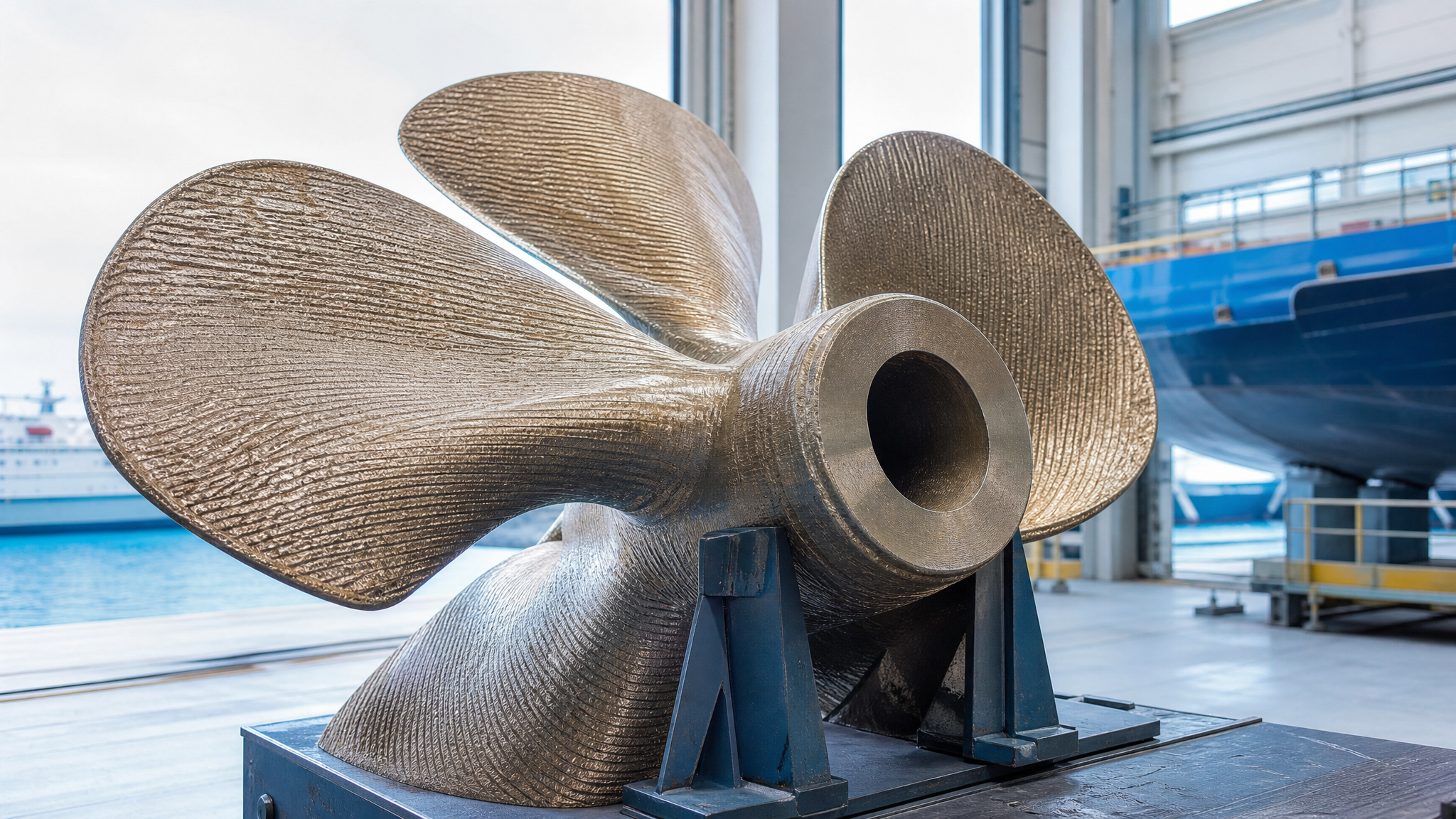 WAAM printed marine propeller